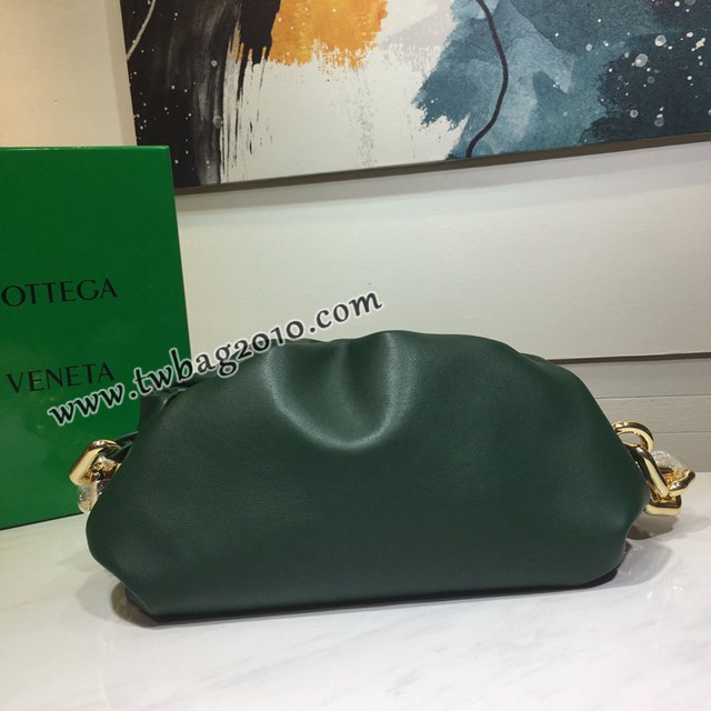 Bottega veneta高端女包 98078 寶緹嘉The pouch手拿肩背包 BV經典款鏈雲條朵包  gxz1292